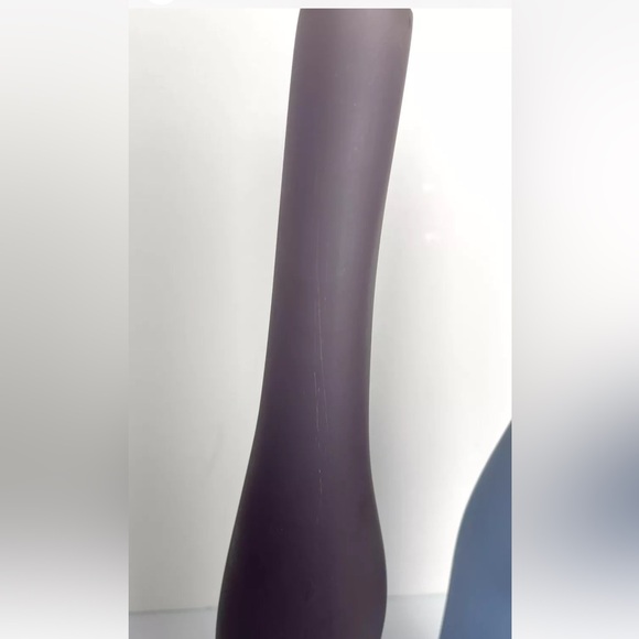 RARE Vintage MARTHA STURDY Canada Resin vases 15.5”H art Pieces Blue And Purple - Picture 14 of 16